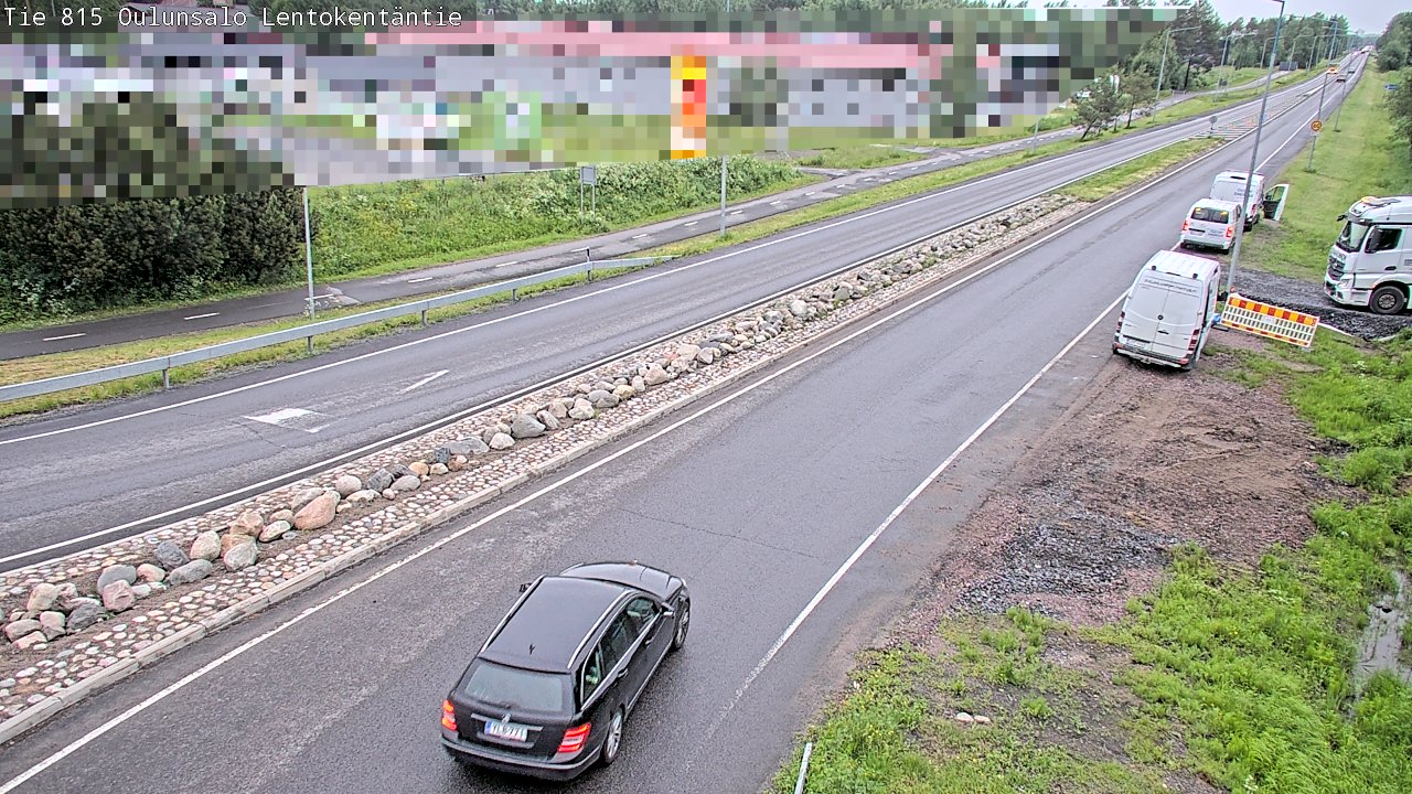 Kelikamerat Kuva Tie 816 Oulunsalo, Lentokentäntie, Oulu, Pohjois-Pohjanmaa