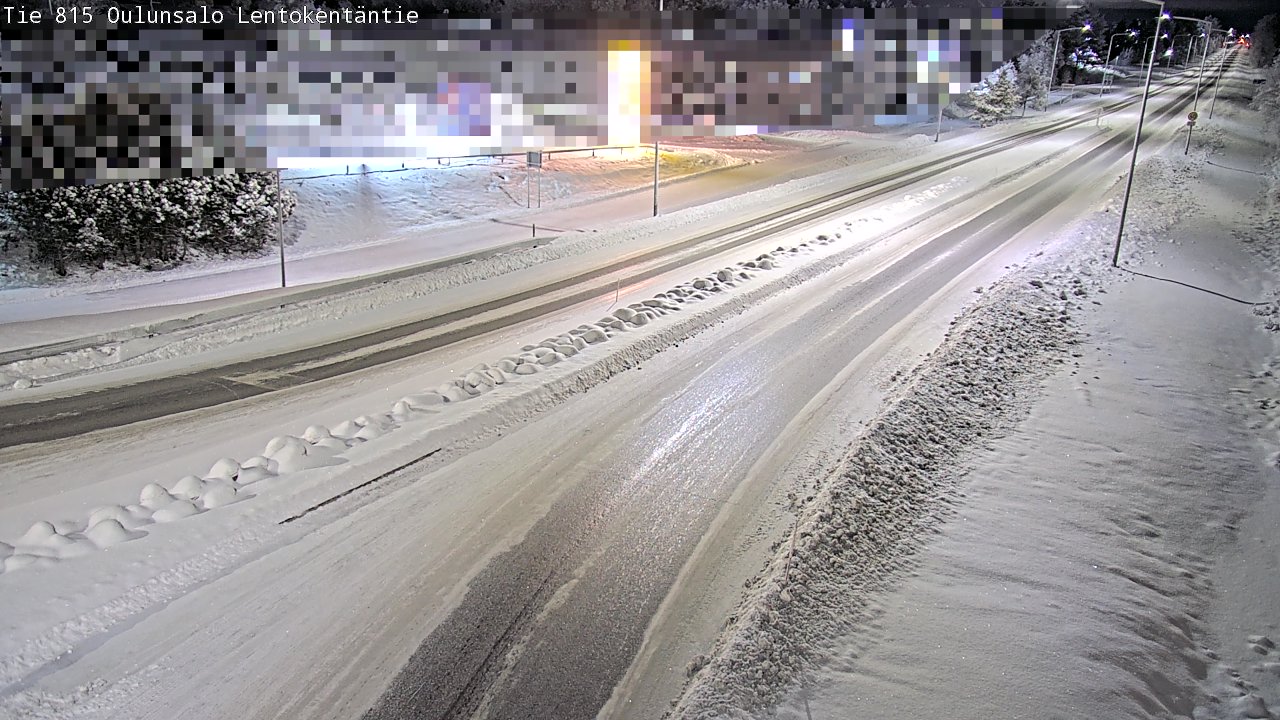 Kelikamerat Kuva Tie 816 Oulunsalo, Lentokentäntie, Oulu, Pohjois-Pohjanmaa