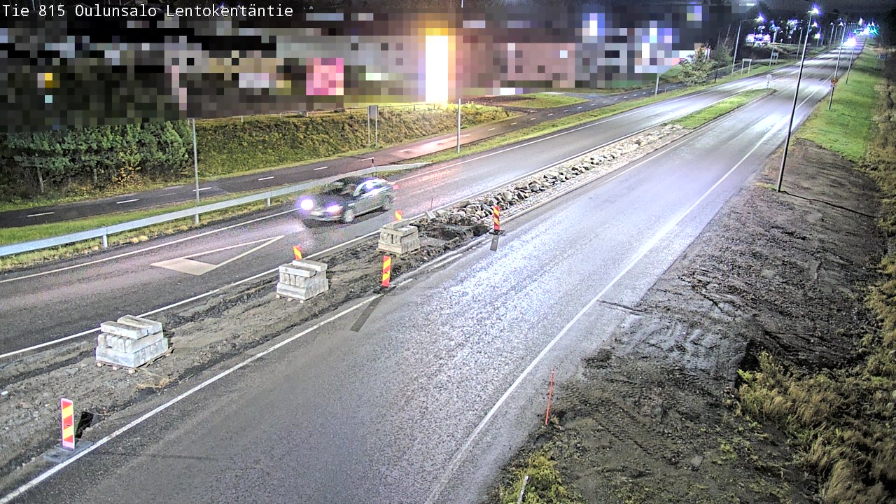 Kelikamerat Kuva Tie 816 Oulunsalo, Lentokentäntie, Oulu, Pohjois-Pohjanmaa