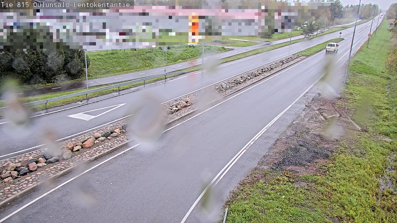 Kelikamerat Kuva Tie 816 Oulunsalo, Lentokentäntie, Oulu, Pohjois-Pohjanmaa