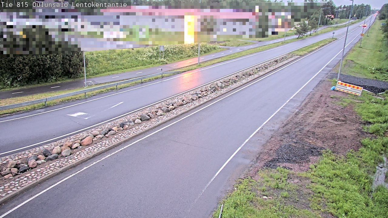 Kelikamerat Kuva Tie 816 Oulunsalo, Lentokentäntie, Oulu, Pohjois-Pohjanmaa