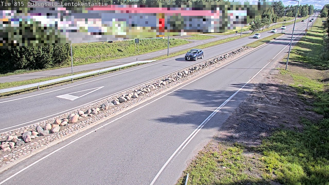 Kelikamerat Kuva Tie 816 Oulunsalo, Lentokentäntie, Oulu, Pohjois-Pohjanmaa