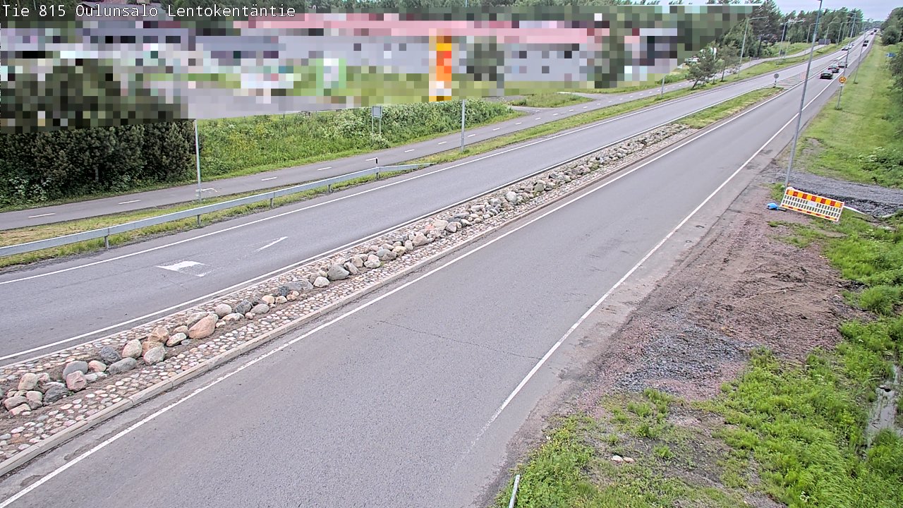 Kelikamerat Kuva Tie 816 Oulunsalo, Lentokentäntie, Oulu, Pohjois-Pohjanmaa