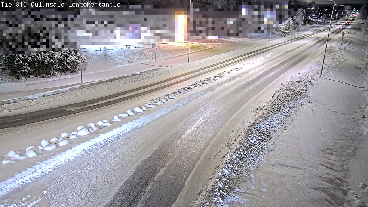 Kelikamerat Kuva Tie 816 Oulunsalo, Lentokentäntie, Oulu, Pohjois-Pohjanmaa