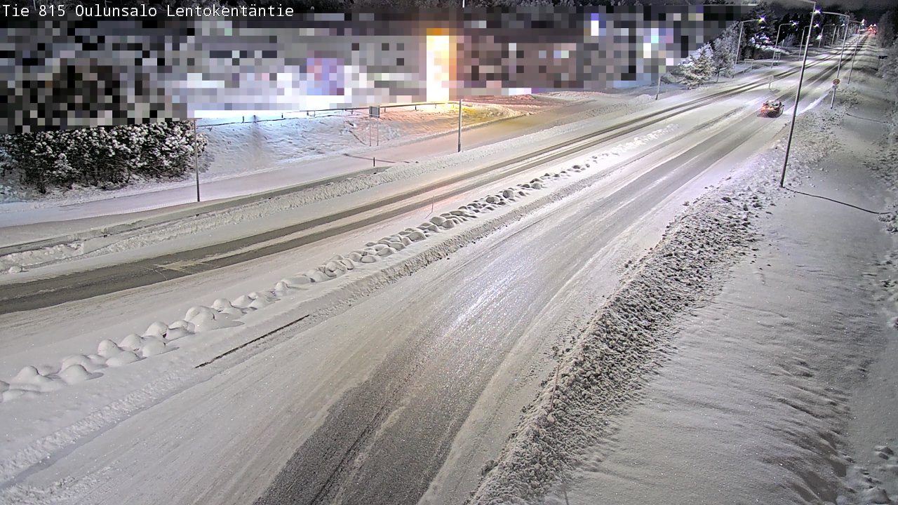 Kelikamerat Kuva Tie 816 Oulunsalo, Lentokentäntie, Oulu, Pohjois-Pohjanmaa