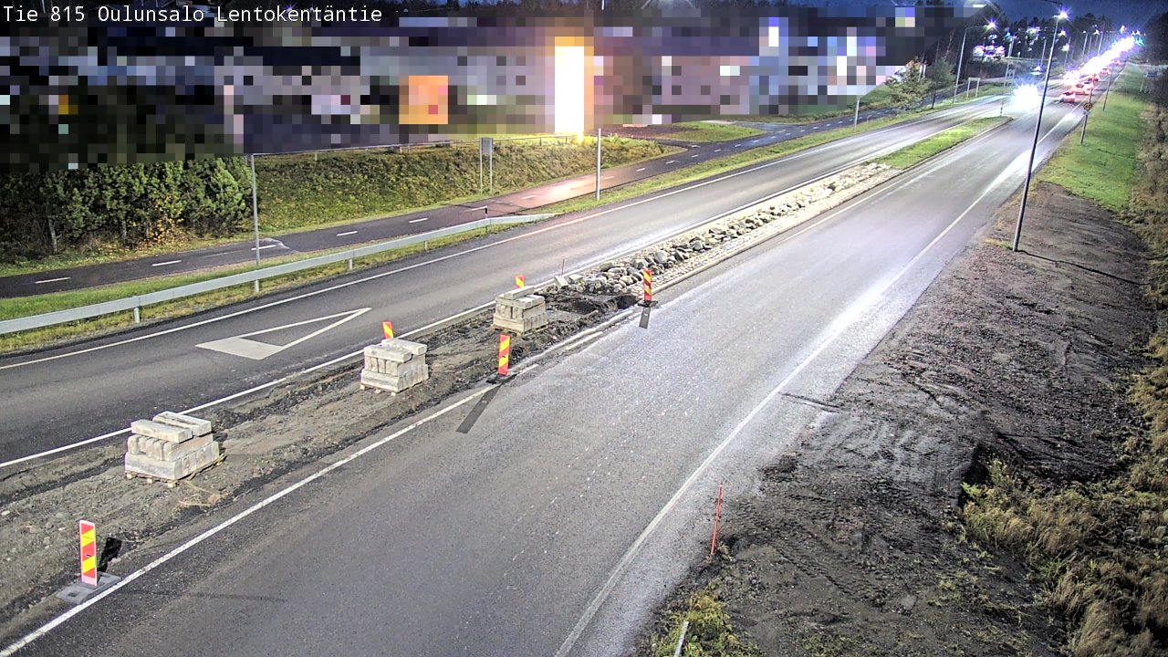 Kelikamerat Kuva Tie 816 Oulunsalo, Lentokentäntie, Oulu, Pohjois-Pohjanmaa