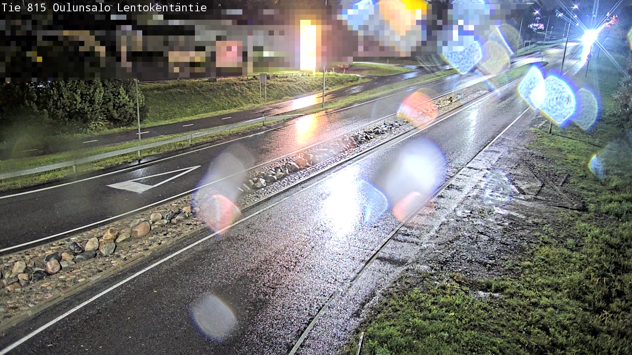 Weather Camera Image Road 816 Oulunsalo, Lentokentäntie, Oulu, Pohjois-Pohjanmaa