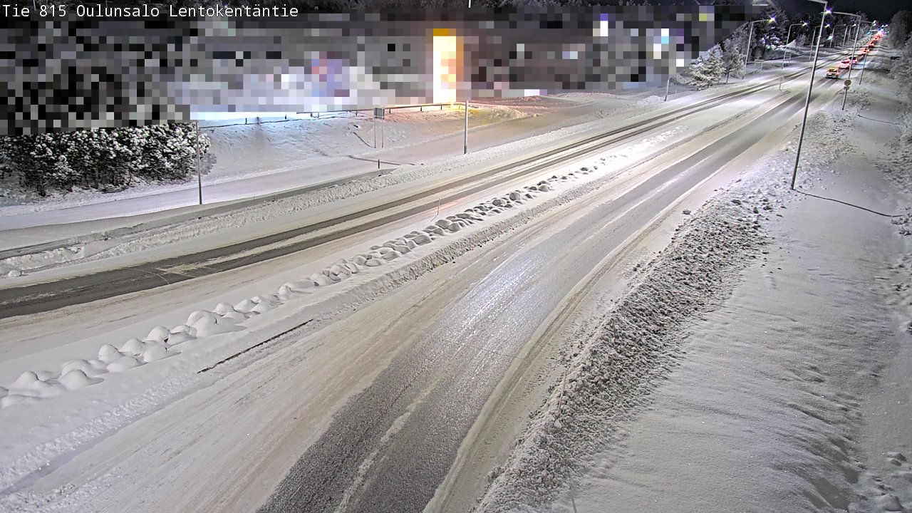 Kelikamerat Kuva Tie 816 Oulunsalo, Lentokentäntie, Oulu, Pohjois-Pohjanmaa