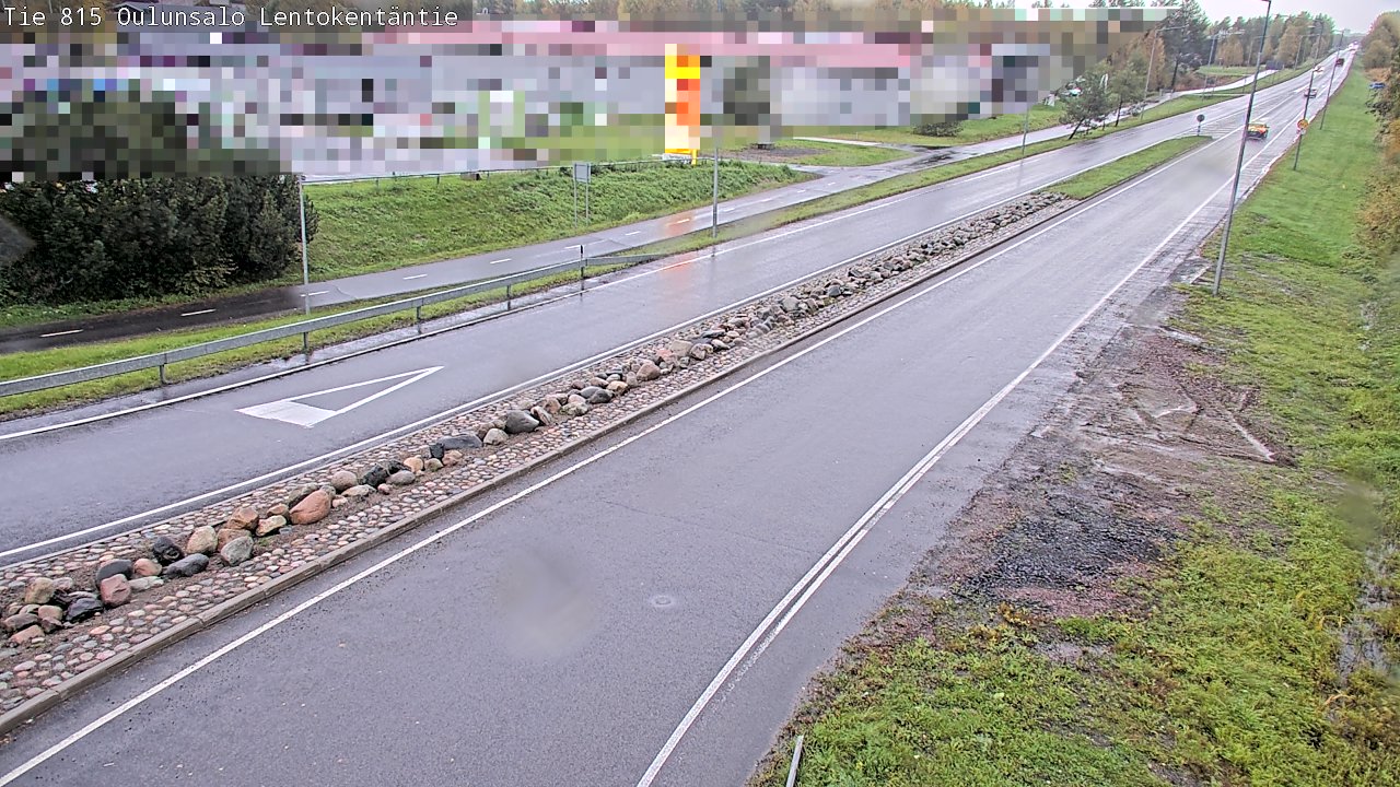 Weather Camera Image Road 816 Oulunsalo, Lentokentäntie, Oulu, Pohjois-Pohjanmaa