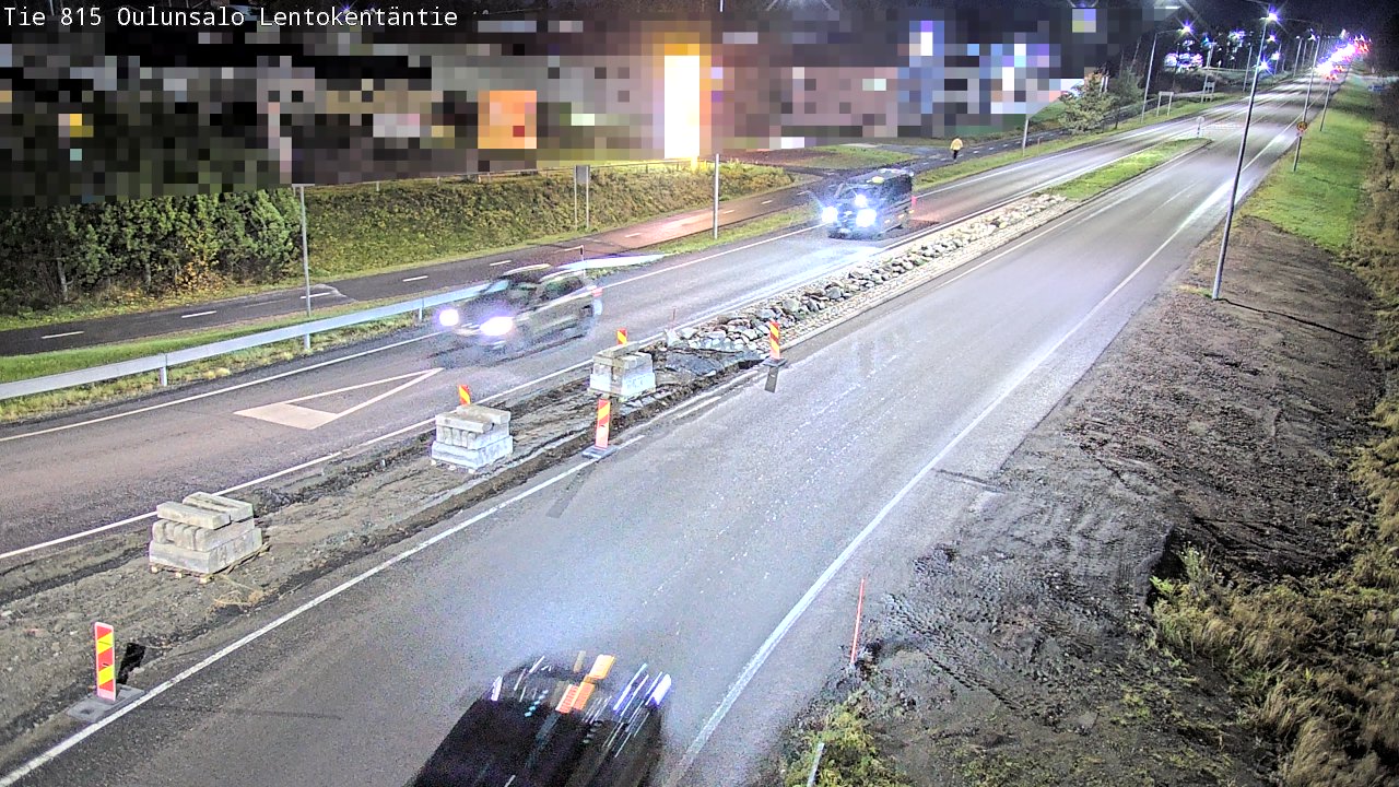 Kelikamerat Kuva Tie 816 Oulunsalo, Lentokentäntie, Oulu, Pohjois-Pohjanmaa