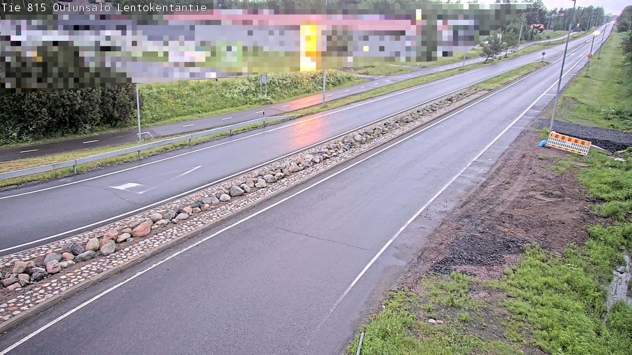 Kelikamerat Kuva Tie 816 Oulunsalo, Lentokentäntie, Oulu, Pohjois-Pohjanmaa
