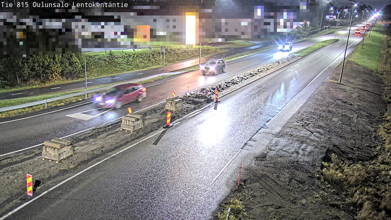 Kelikamerat Kuva Tie 816 Oulunsalo, Lentokentäntie, Oulu, Pohjois-Pohjanmaa