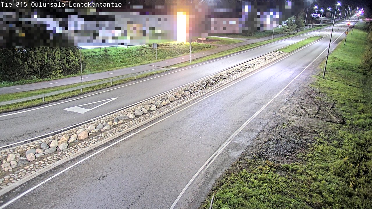 Weather Camera Image Road 816 Oulunsalo, Lentokentäntie, Oulu, Pohjois-Pohjanmaa