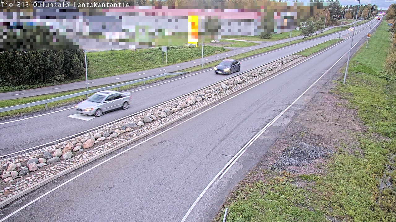 Weather Camera Image Road 816 Oulunsalo, Lentokentäntie, Oulu, Pohjois-Pohjanmaa