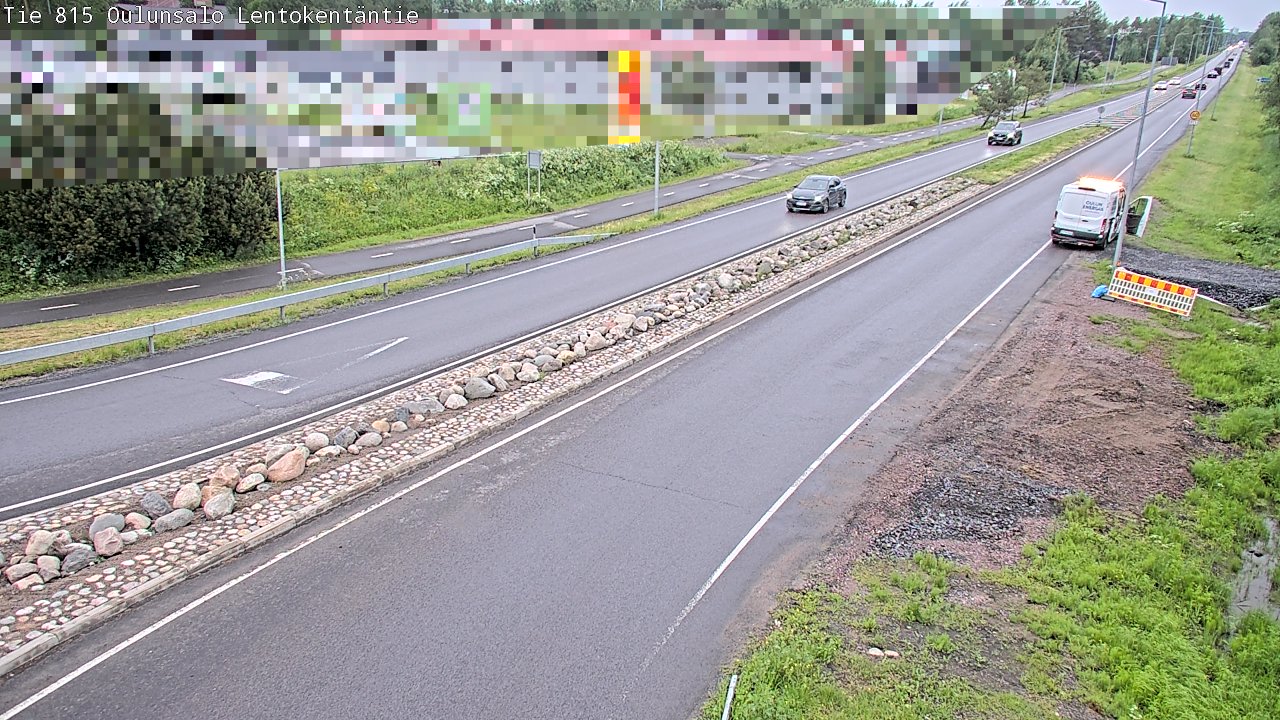 Kelikamerat Kuva Tie 816 Oulunsalo, Lentokentäntie, Oulu, Pohjois-Pohjanmaa