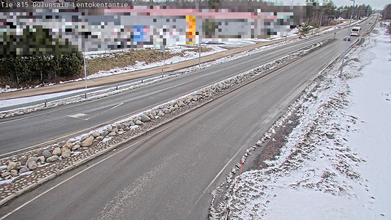 Kelikamerat Kuva Tie 816 Oulunsalo, Lentokentäntie, Oulu, Pohjois-Pohjanmaa