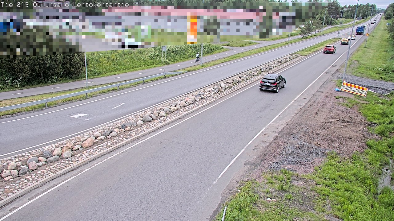 Kelikamerat Kuva Tie 816 Oulunsalo, Lentokentäntie, Oulu, Pohjois-Pohjanmaa