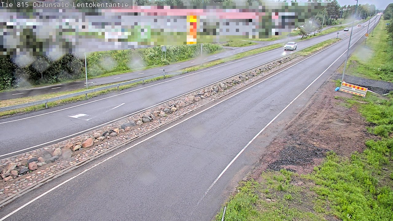 Kelikamerat Kuva Tie 816 Oulunsalo, Lentokentäntie, Oulu, Pohjois-Pohjanmaa
