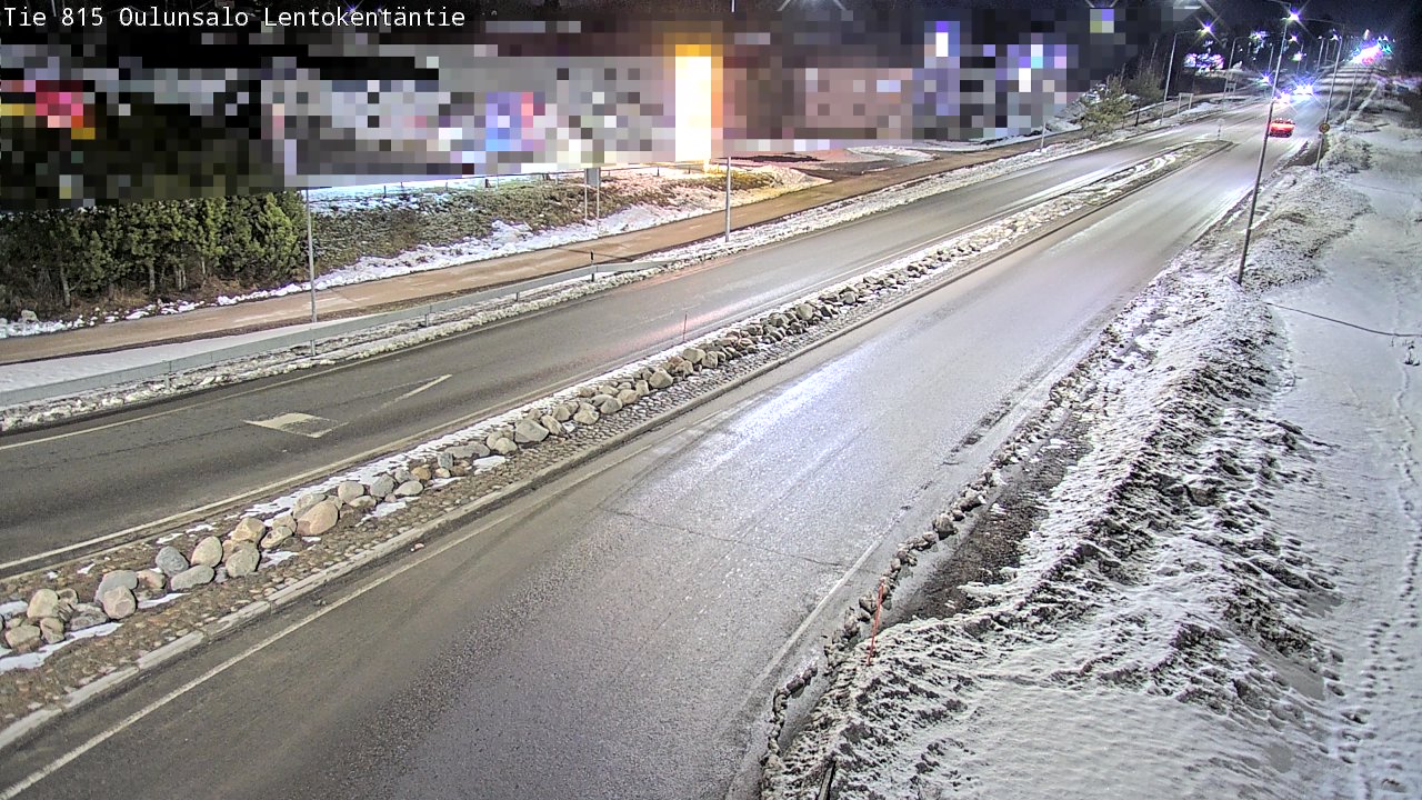 Kelikamerat Kuva Tie 816 Oulunsalo, Lentokentäntie, Oulu, Pohjois-Pohjanmaa