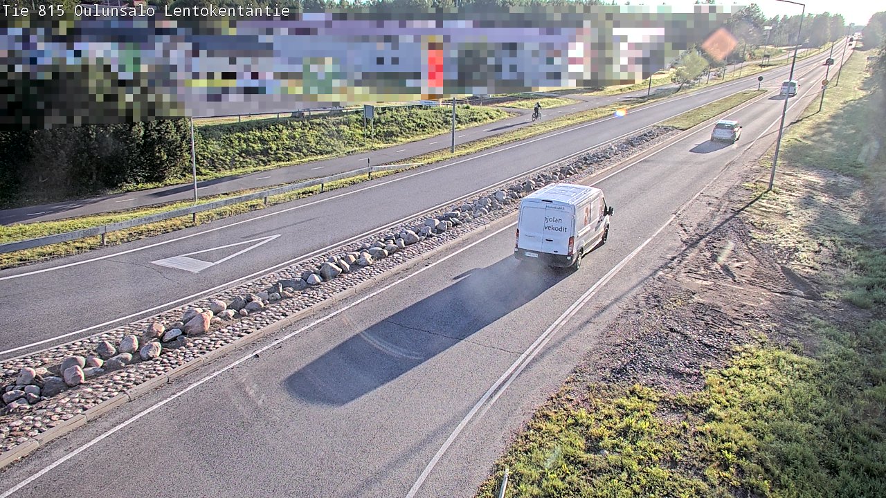 Weather Camera Image Road 816 Oulunsalo, Lentokentäntie, Oulu, Pohjois-Pohjanmaa