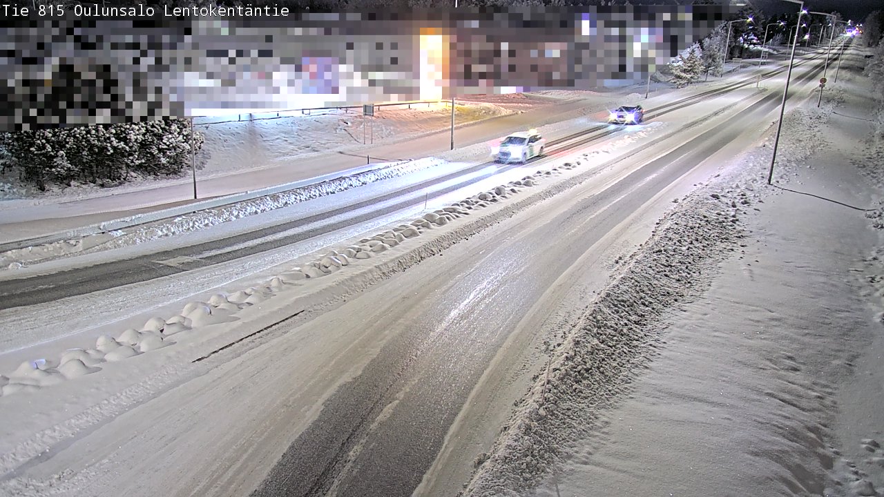 Kelikamerat Kuva Tie 816 Oulunsalo, Lentokentäntie, Oulu, Pohjois-Pohjanmaa