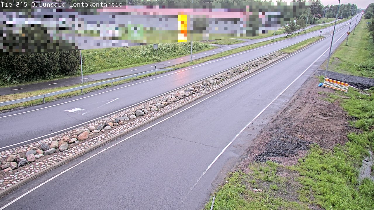 Kelikamerat Kuva Tie 816 Oulunsalo, Lentokentäntie, Oulu, Pohjois-Pohjanmaa