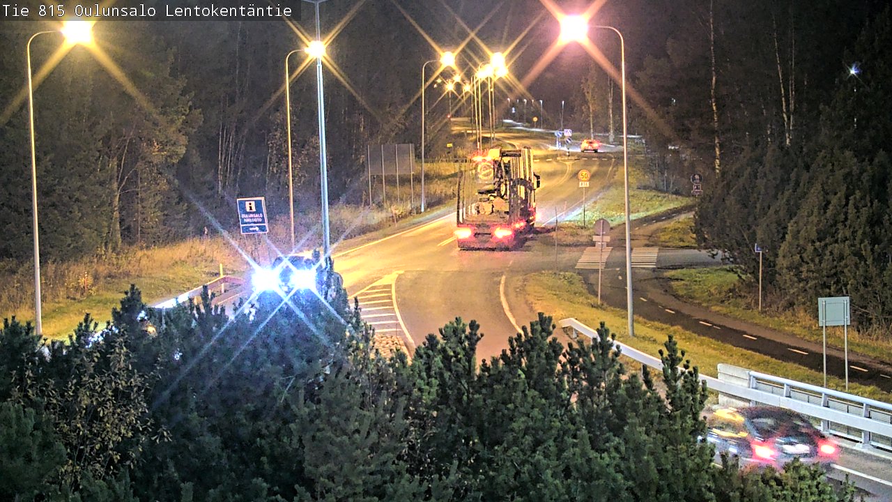 Kelikamerat Kuva Tie 816 Oulunsalo, Lentokentäntie, Oulu, Pohjois-Pohjanmaa