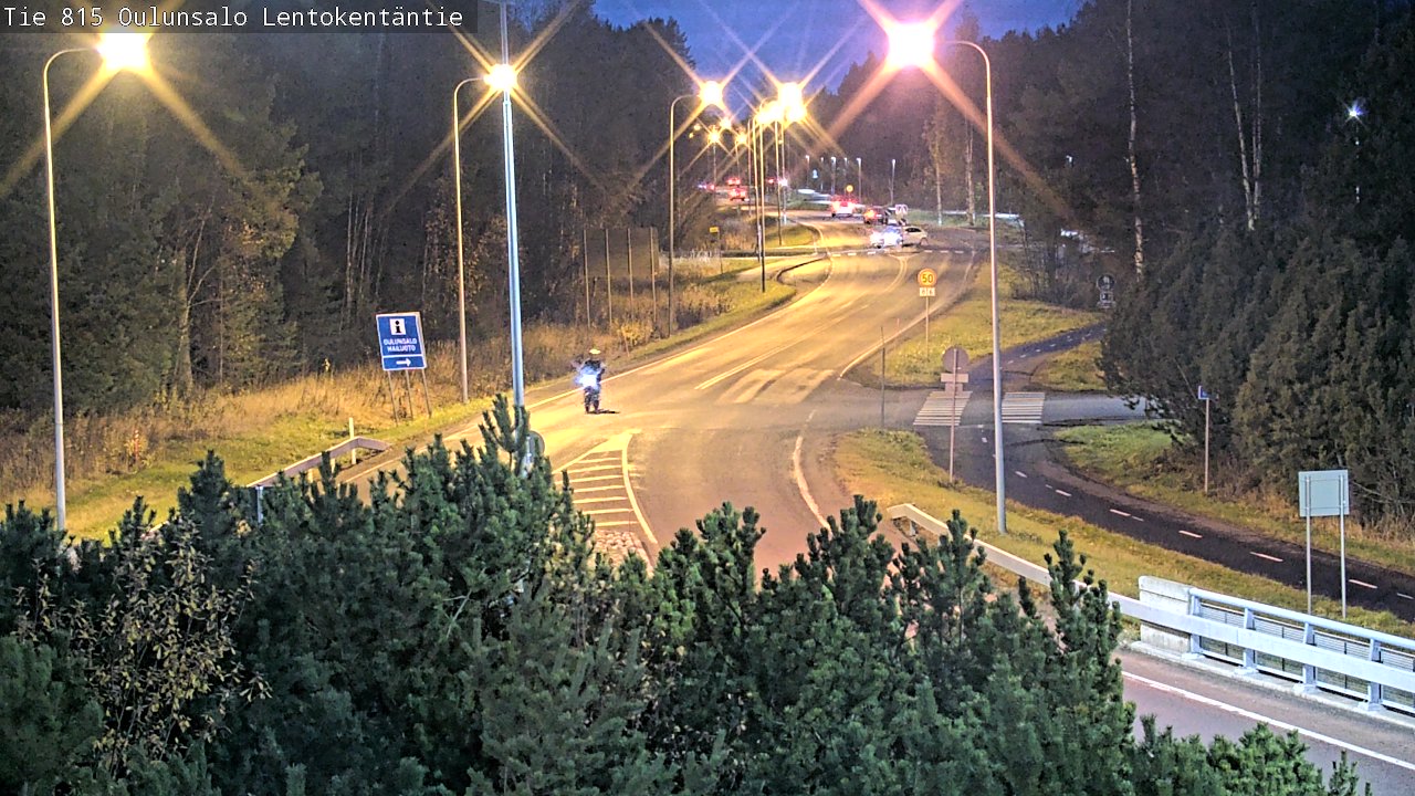 Kelikamerat Kuva Tie 816 Oulunsalo, Lentokentäntie, Oulu, Pohjois-Pohjanmaa