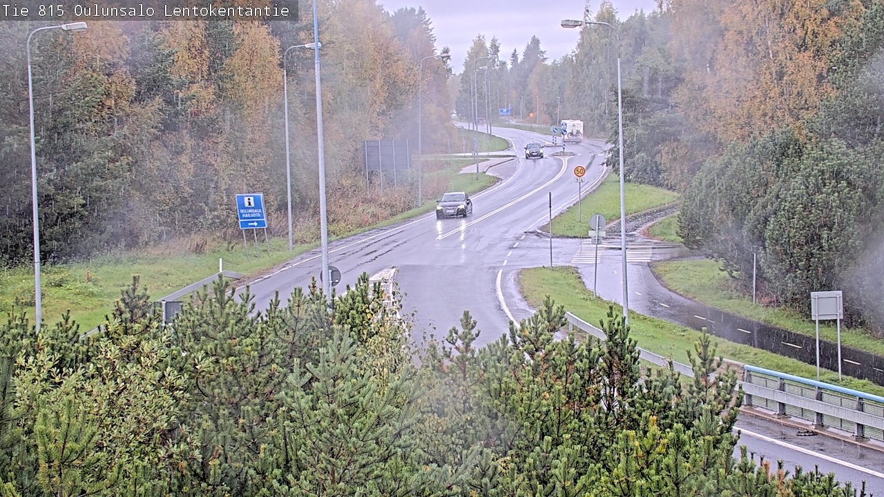 Kelikamerat Kuva Tie 816 Oulunsalo, Lentokentäntie, Oulu, Pohjois-Pohjanmaa