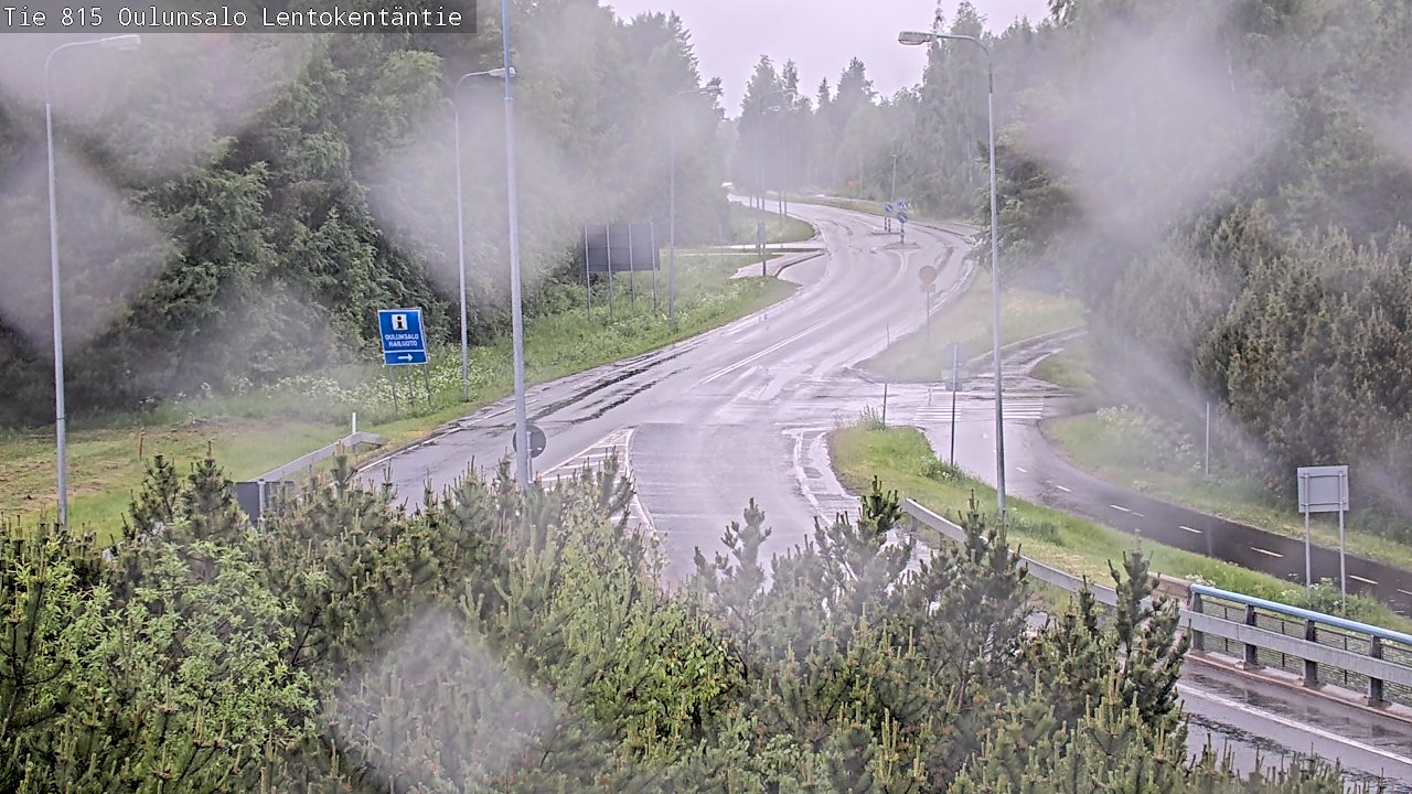 Kelikamerat Kuva Tie 816 Oulunsalo, Lentokentäntie, Oulu, Pohjois-Pohjanmaa