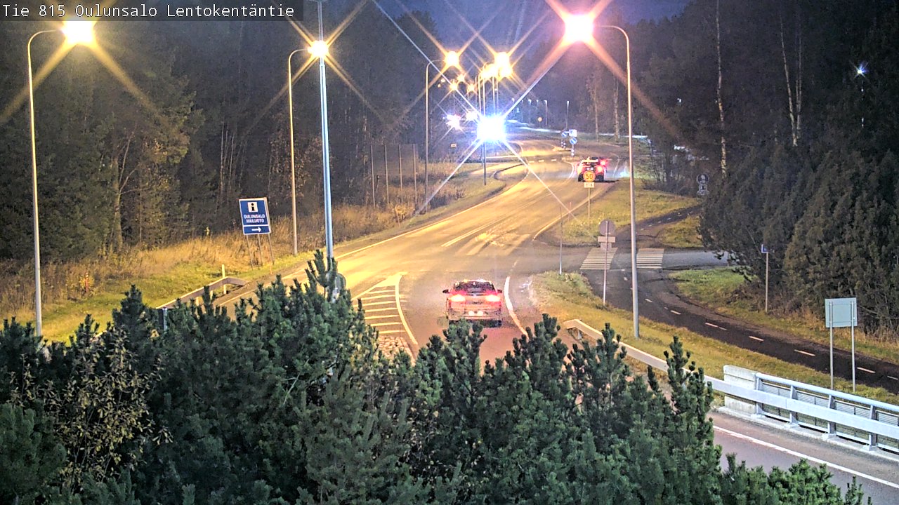 Kelikamerat Kuva Tie 816 Oulunsalo, Lentokentäntie, Oulu, Pohjois-Pohjanmaa