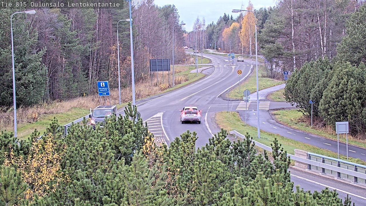 Kelikamerat Kuva Tie 816 Oulunsalo, Lentokentäntie, Oulu, Pohjois-Pohjanmaa