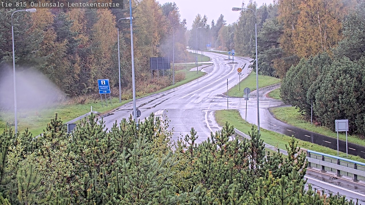Kelikamerat Kuva Tie 816 Oulunsalo, Lentokentäntie, Oulu, Pohjois-Pohjanmaa
