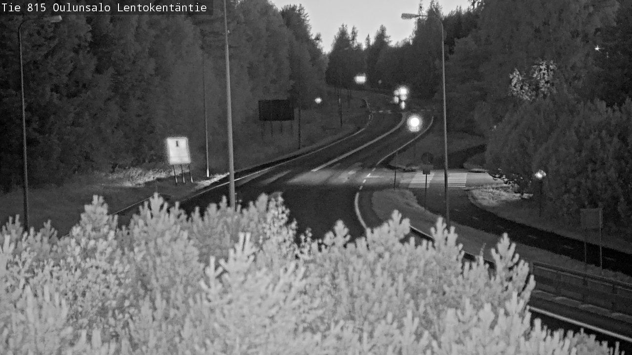 Kelikamerat Kuva Tie 816 Oulunsalo, Lentokentäntie, Oulu, Pohjois-Pohjanmaa