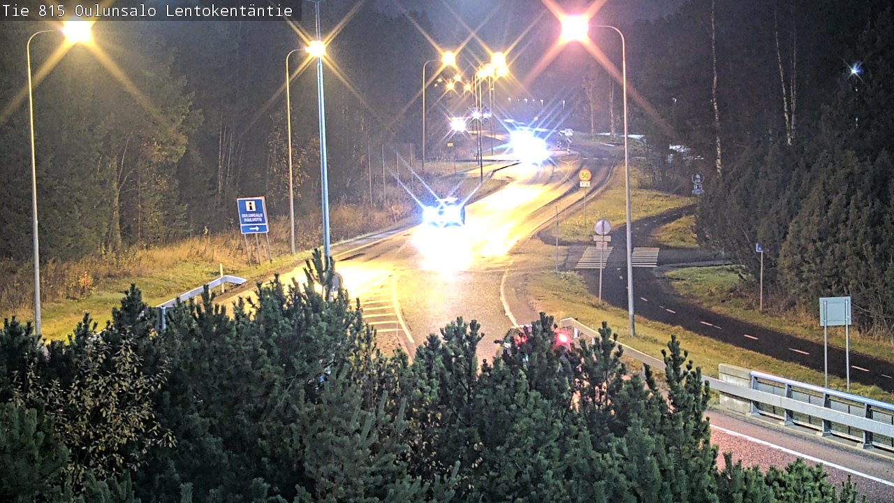 Kelikamerat Kuva Tie 816 Oulunsalo, Lentokentäntie, Oulu, Pohjois-Pohjanmaa