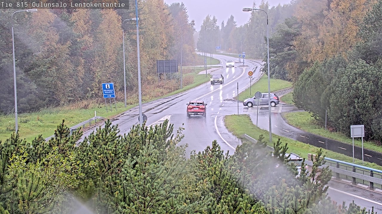 Kelikamerat Kuva Tie 816 Oulunsalo, Lentokentäntie, Oulu, Pohjois-Pohjanmaa