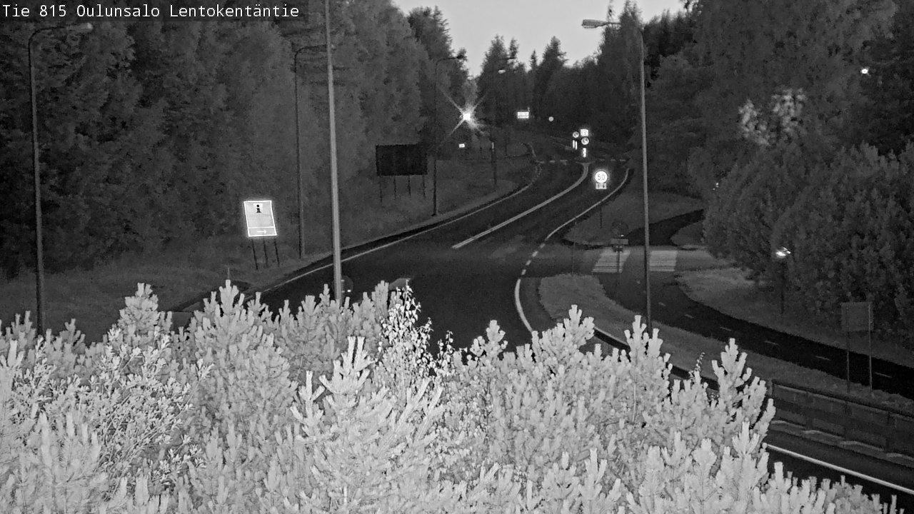 Kelikamerat Kuva Tie 816 Oulunsalo, Lentokentäntie, Oulu, Pohjois-Pohjanmaa