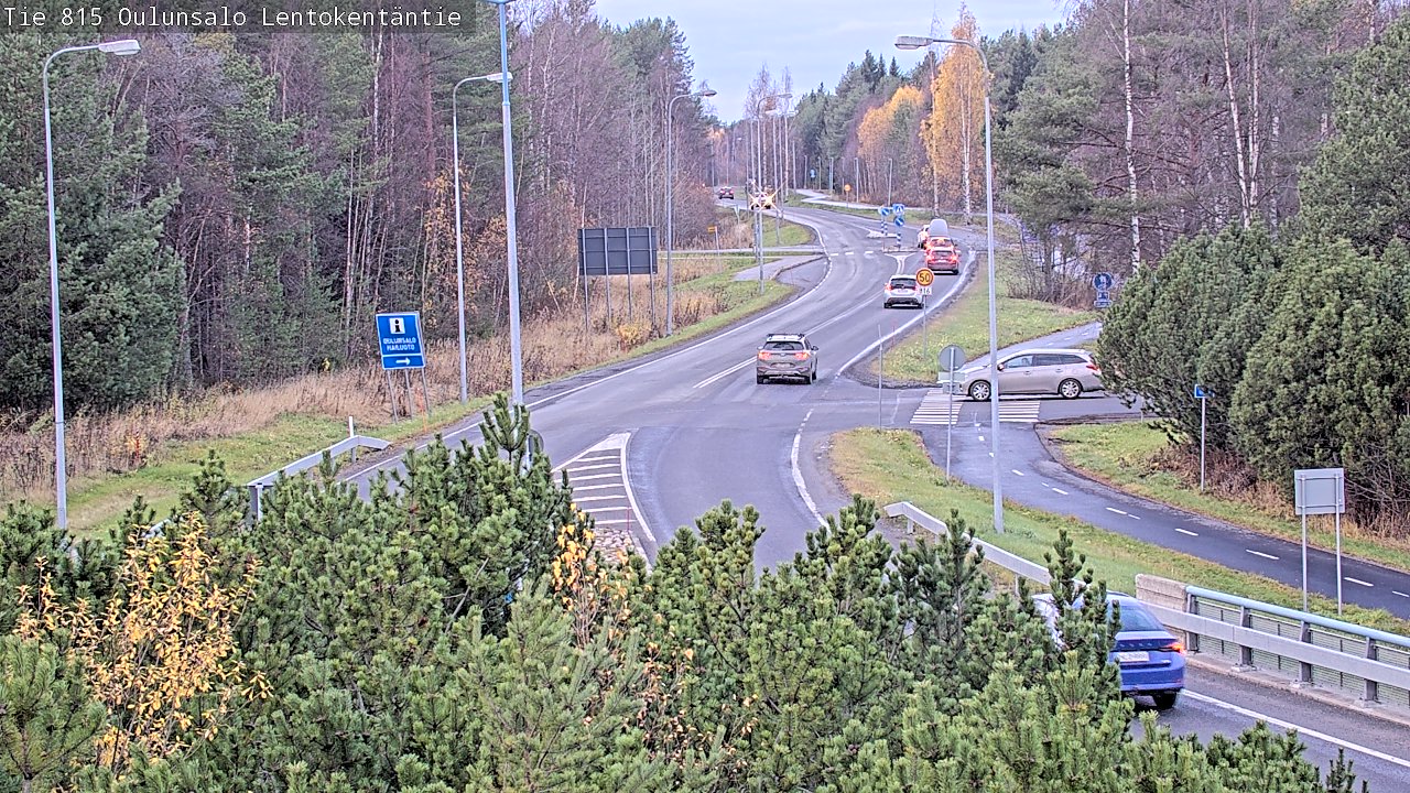 Kelikamerat Kuva Tie 816 Oulunsalo, Lentokentäntie, Oulu, Pohjois-Pohjanmaa