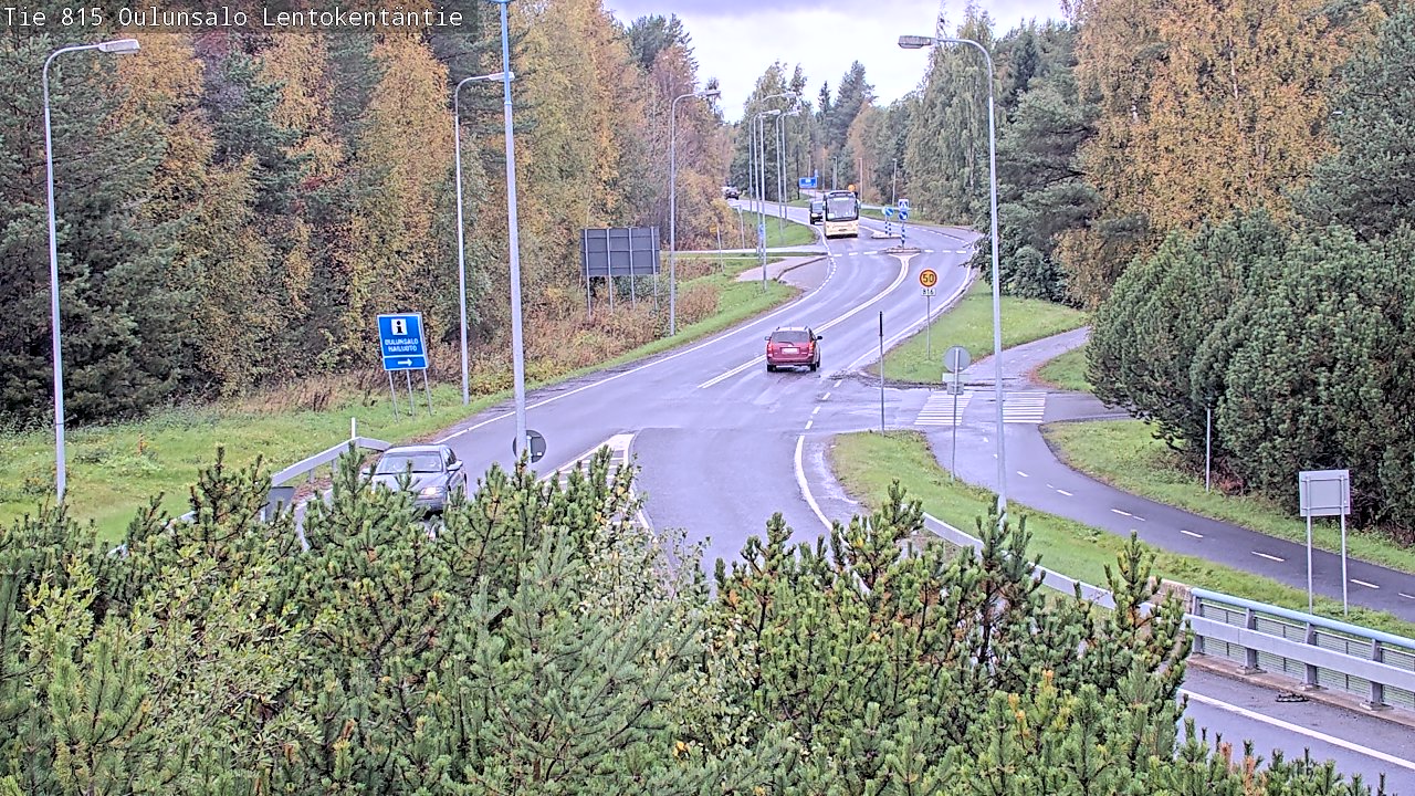 Kelikamerat Kuva Tie 816 Oulunsalo, Lentokentäntie, Oulu, Pohjois-Pohjanmaa