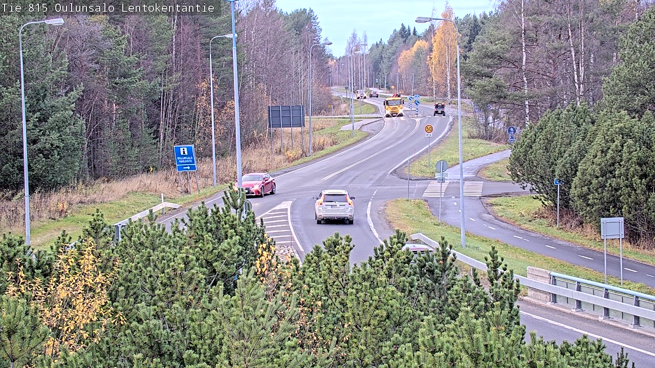 Kelikamerat Kuva Tie 816 Oulunsalo, Lentokentäntie, Oulu, Pohjois-Pohjanmaa