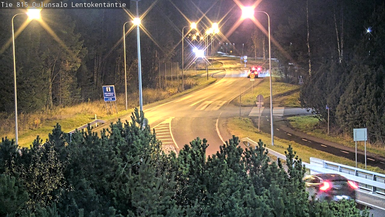 Kelikamerat Kuva Tie 816 Oulunsalo, Lentokentäntie, Oulu, Pohjois-Pohjanmaa