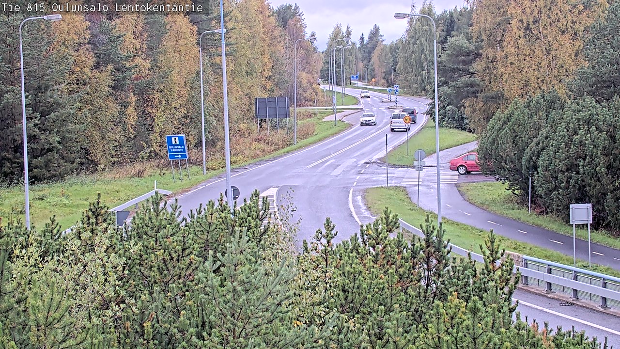 Kelikamerat Kuva Tie 816 Oulunsalo, Lentokentäntie, Oulu, Pohjois-Pohjanmaa
