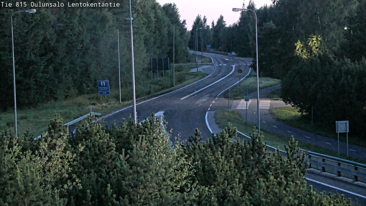 Kelikamerat Kuva Tie 816 Oulunsalo, Lentokentäntie, Oulu, Pohjois-Pohjanmaa