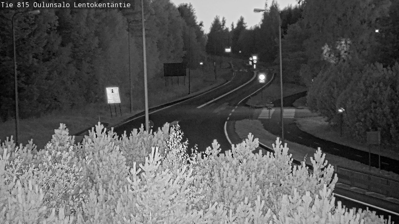 Kelikamerat Kuva Tie 816 Oulunsalo, Lentokentäntie, Oulu, Pohjois-Pohjanmaa