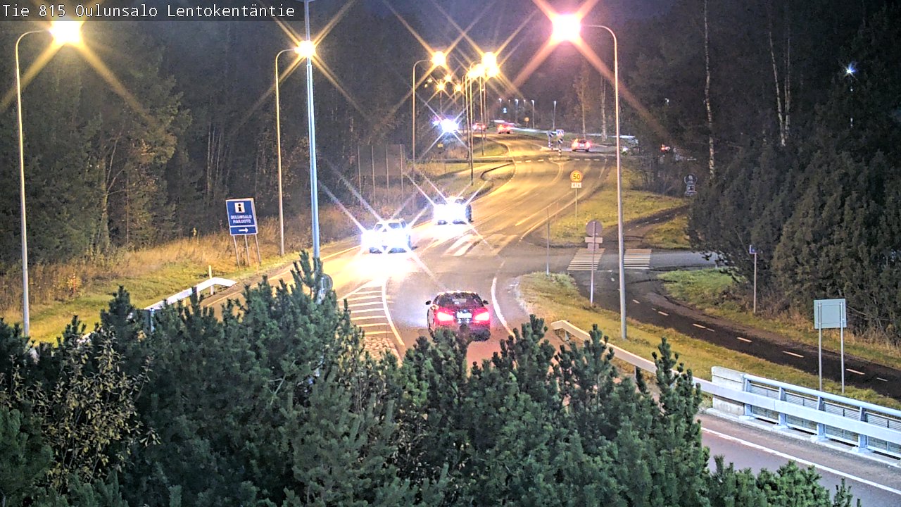 Kelikamerat Kuva Tie 816 Oulunsalo, Lentokentäntie, Oulu, Pohjois-Pohjanmaa