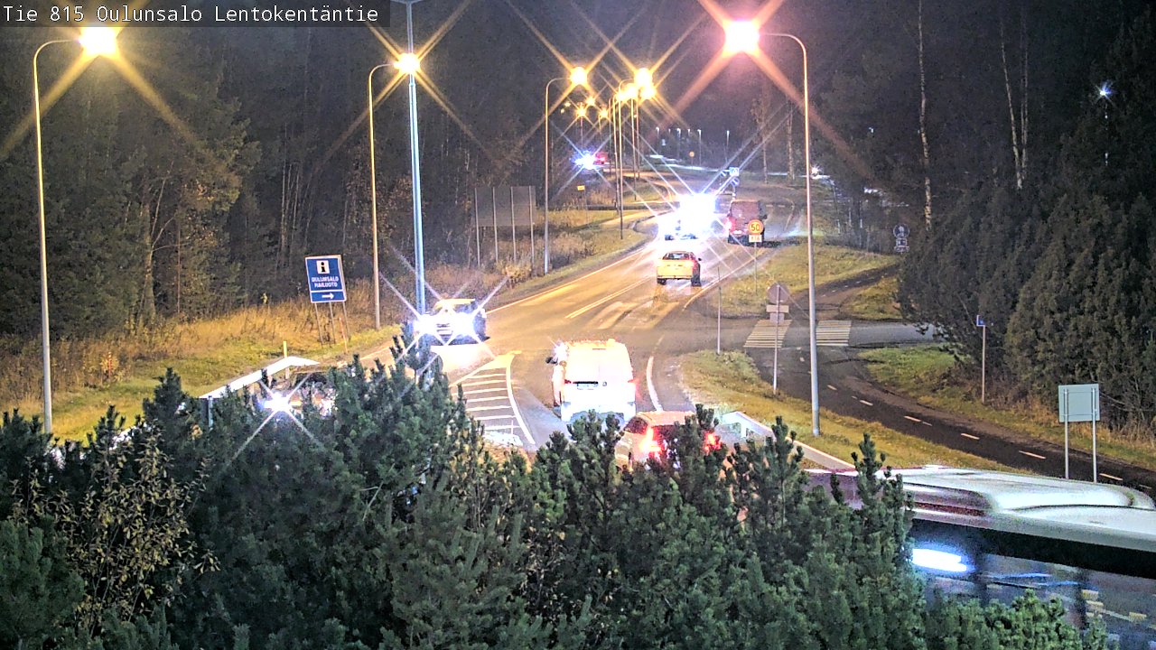 Kelikamerat Kuva Tie 816 Oulunsalo, Lentokentäntie, Oulu, Pohjois-Pohjanmaa