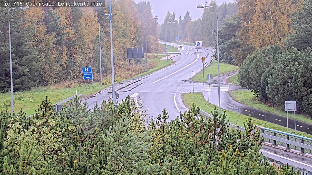 Kelikamerat Kuva Tie 816 Oulunsalo, Lentokentäntie, Oulu, Pohjois-Pohjanmaa