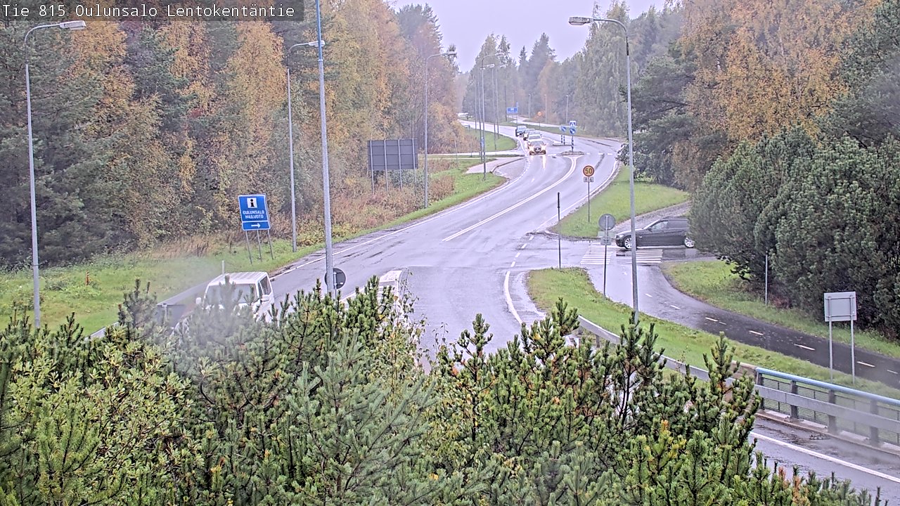 Kelikamerat Kuva Tie 816 Oulunsalo, Lentokentäntie, Oulu, Pohjois-Pohjanmaa