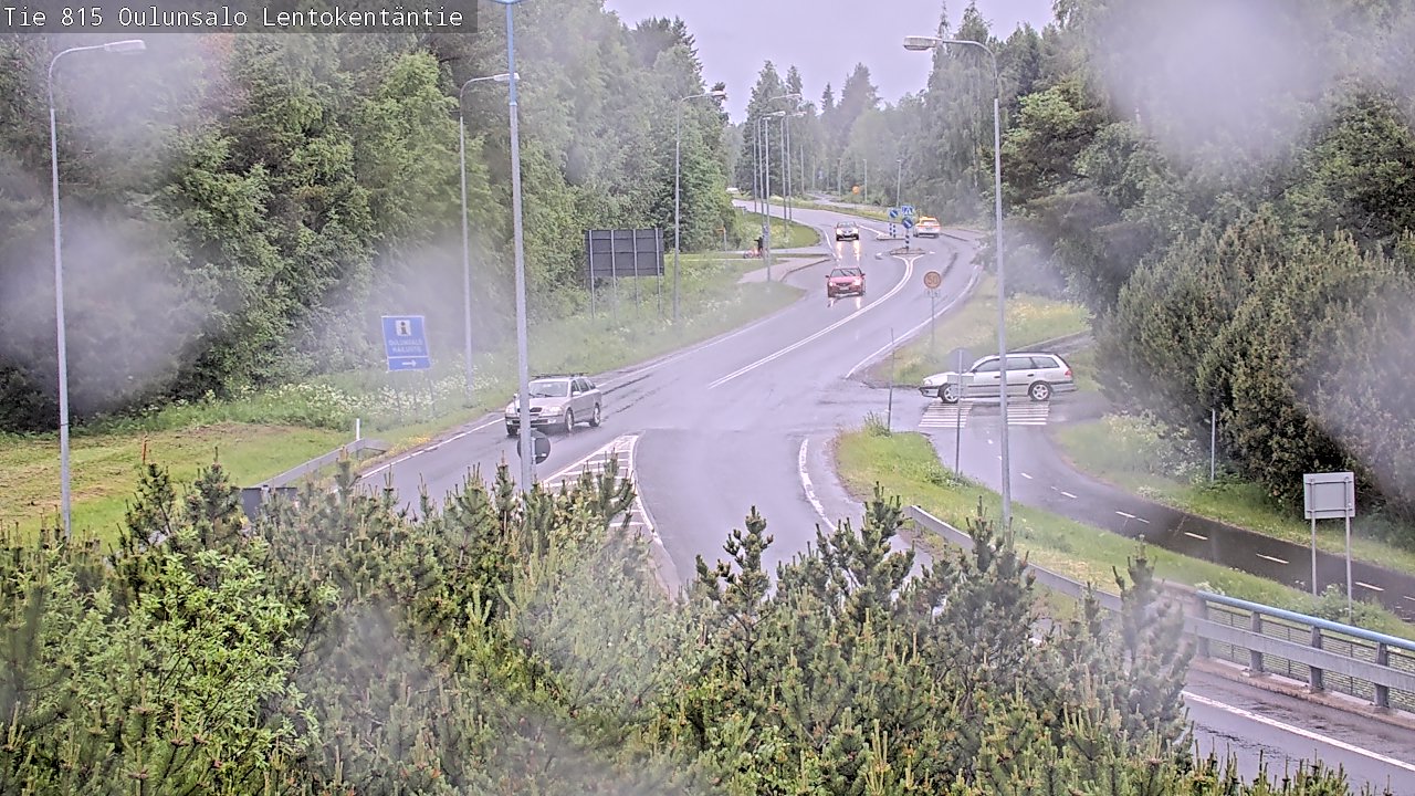 Kelikamerat Kuva Tie 816 Oulunsalo, Lentokentäntie, Oulu, Pohjois-Pohjanmaa