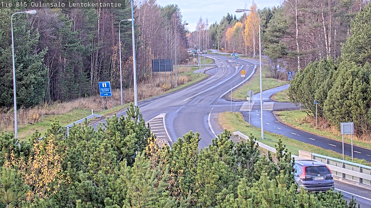 Kelikamerat Kuva Tie 816 Oulunsalo, Lentokentäntie, Oulu, Pohjois-Pohjanmaa